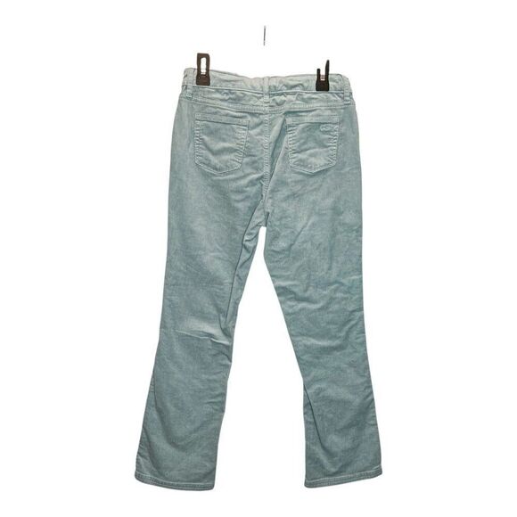 NEW! Vineyard Vines Girls Light Blue / Slate Ribbed Corduroy Flare Pants Size 12 - Picture 4 of 6